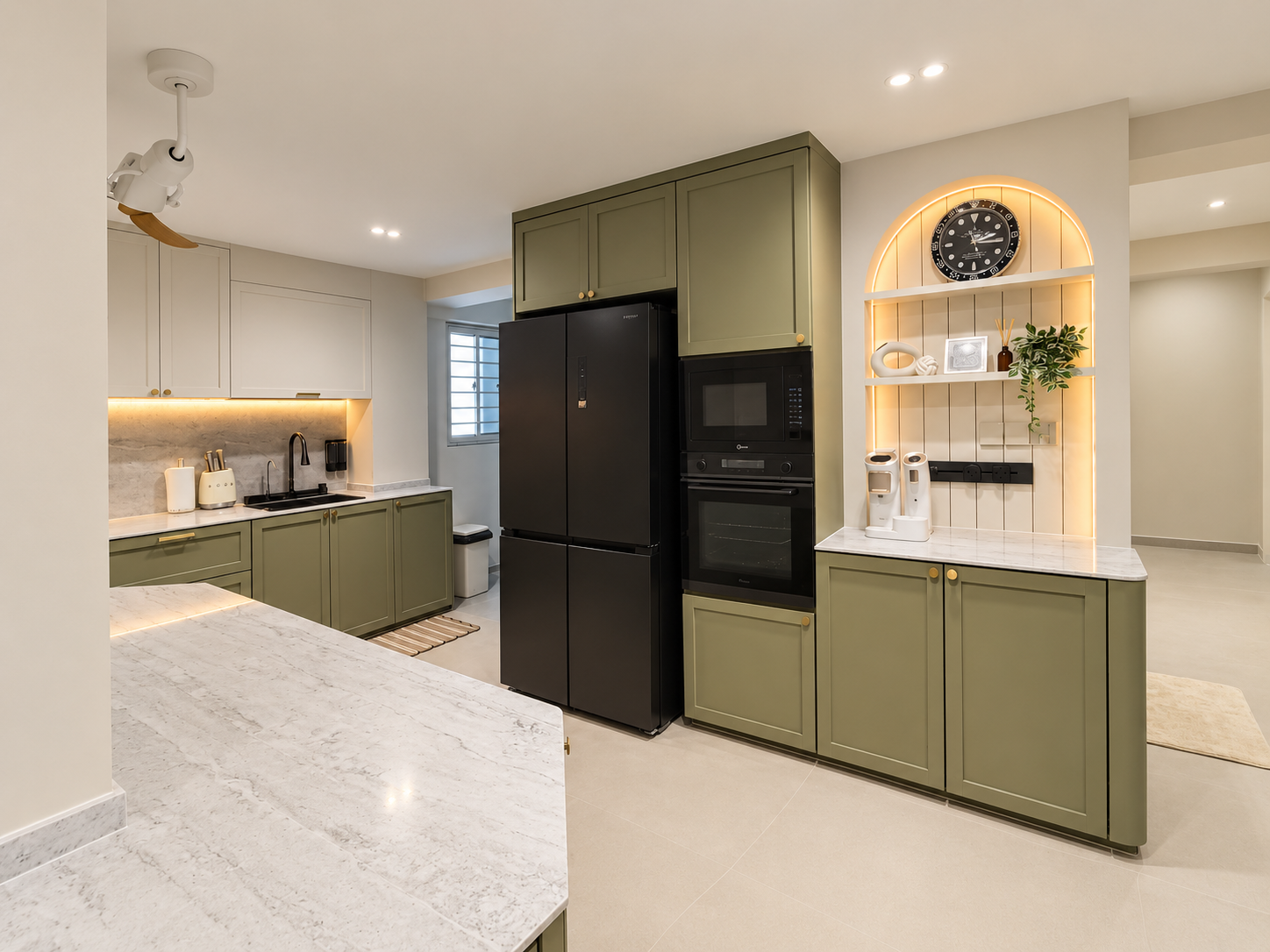 Kitchen & Island